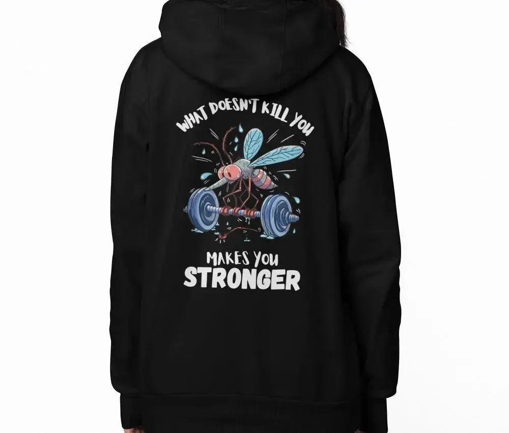 WORKOUT COLLECTION - Mosquito Strong Hooodie (Full-Zip)-Shirt in a Cup