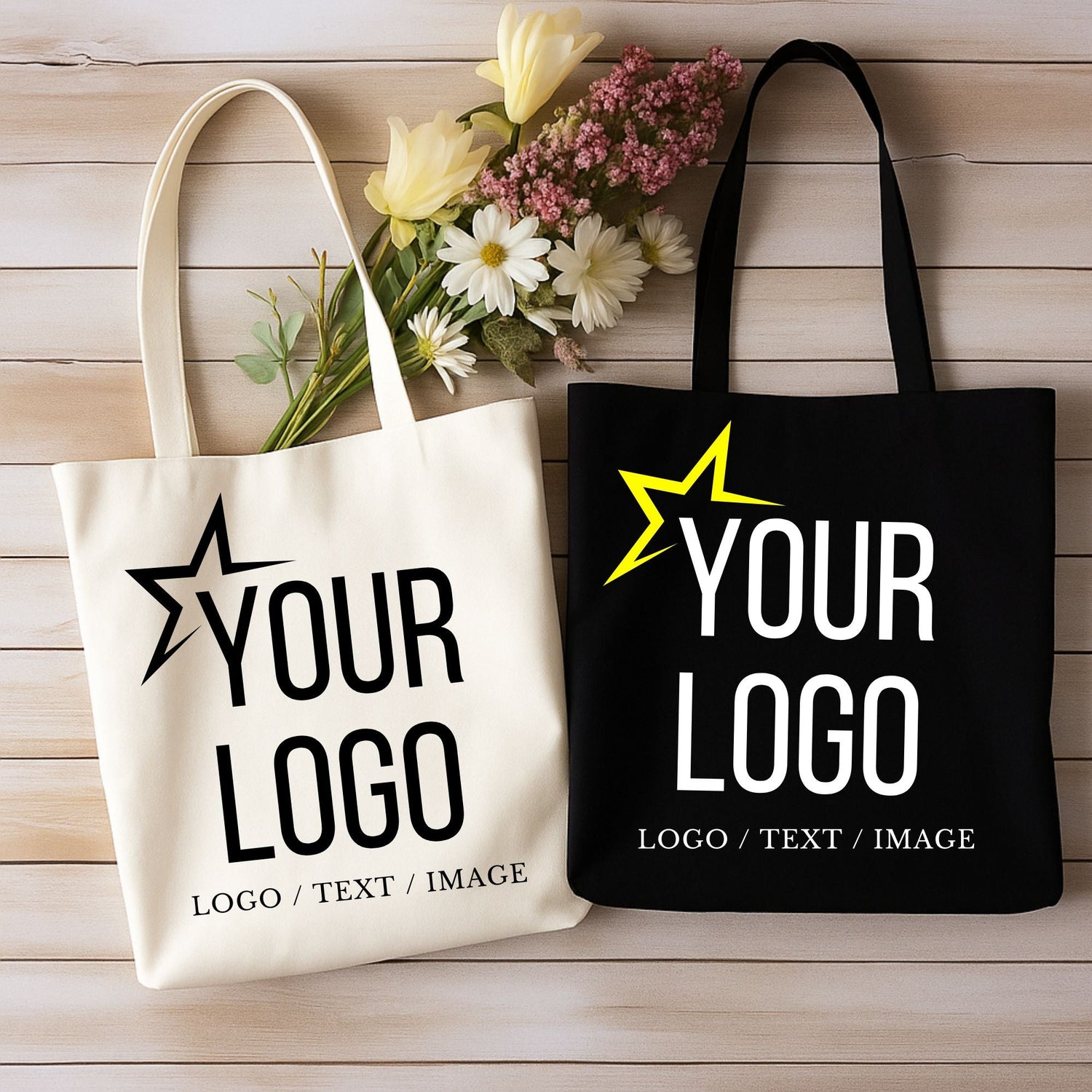Bulk Custom Canvas Tote Bags