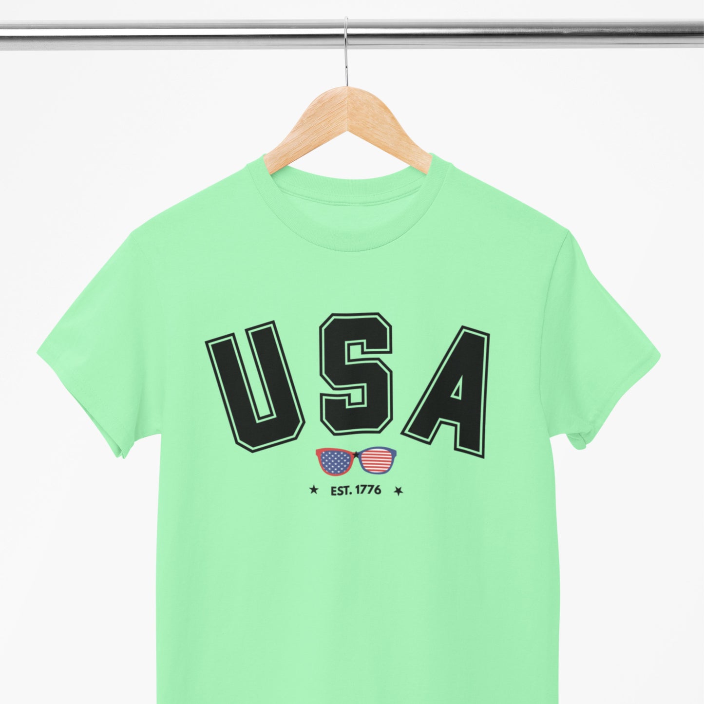 USA Sunglasses Tee – Est. 1776