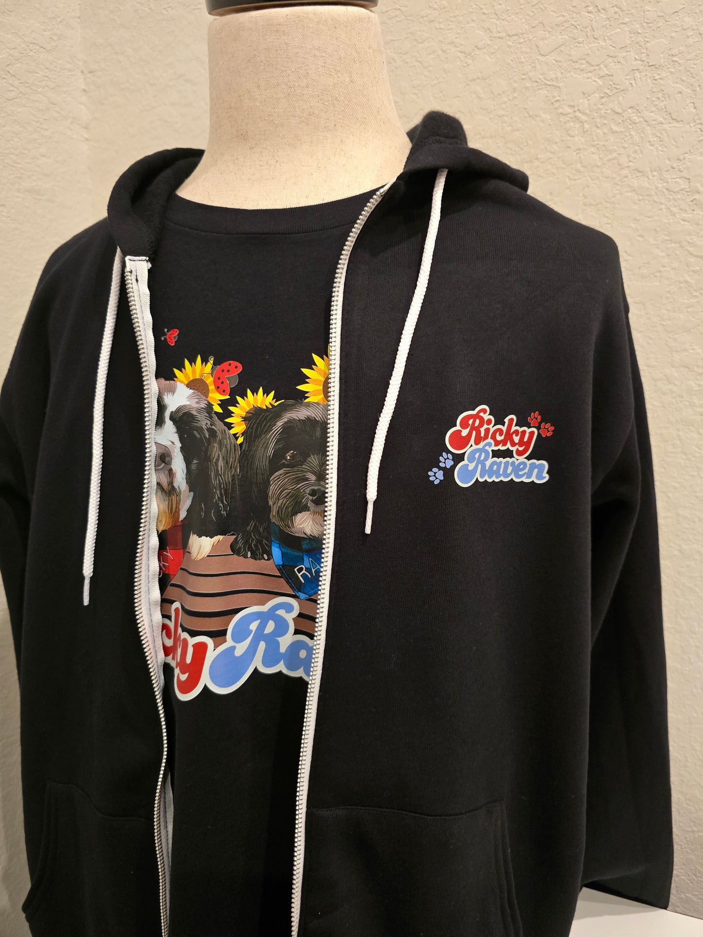 PERSONALIZED PET HOODIE- HAND-DRAWN FUR BABY