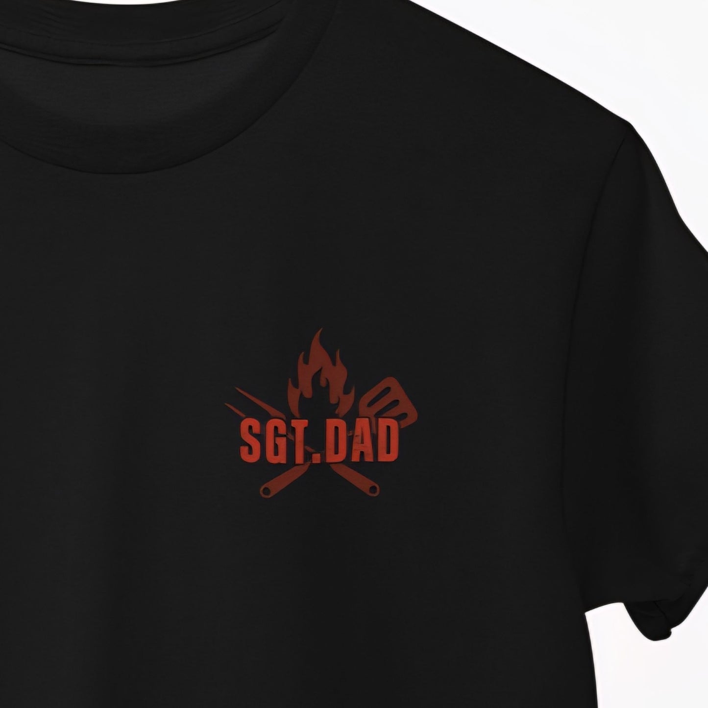 Grill Sergeant T-Shirt – Funny BBQ Shirt for Dad | Father’s Day Gift | Backyard Grillmaster Tee