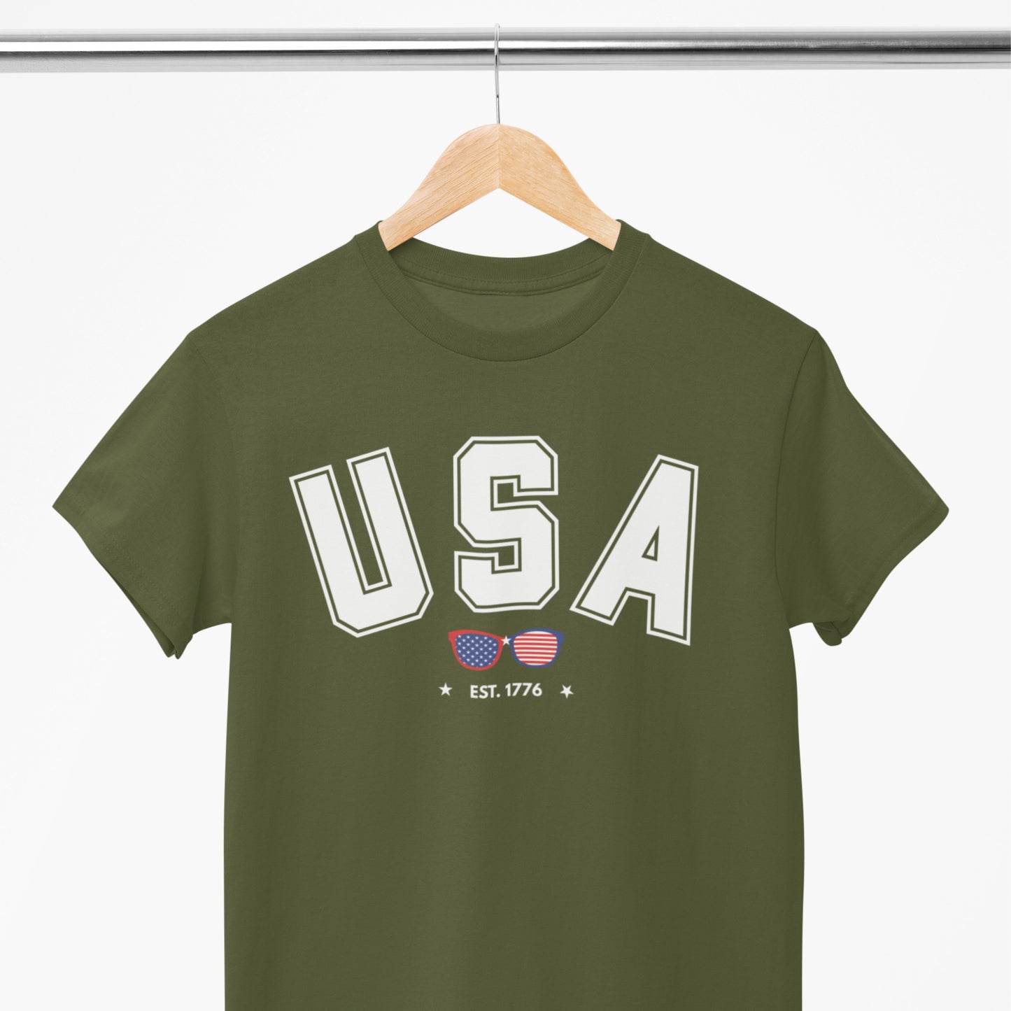 USA Sunglasses Tee – Est. 1776