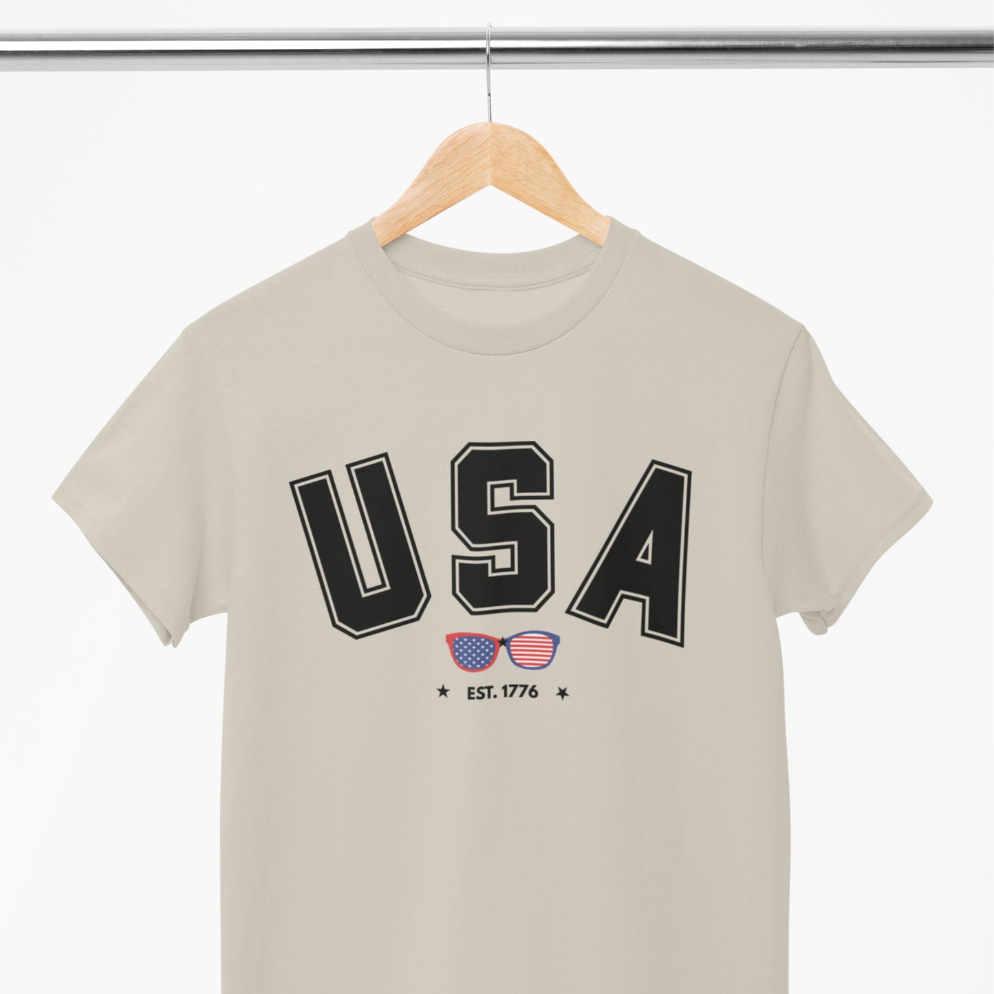 USA Sunglasses Tee – Est. 1776