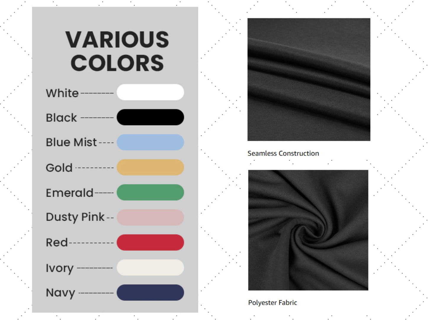 Custom 6ft Fitted Tablecloth with Logo: Waterproof Polyester Event Table Cover