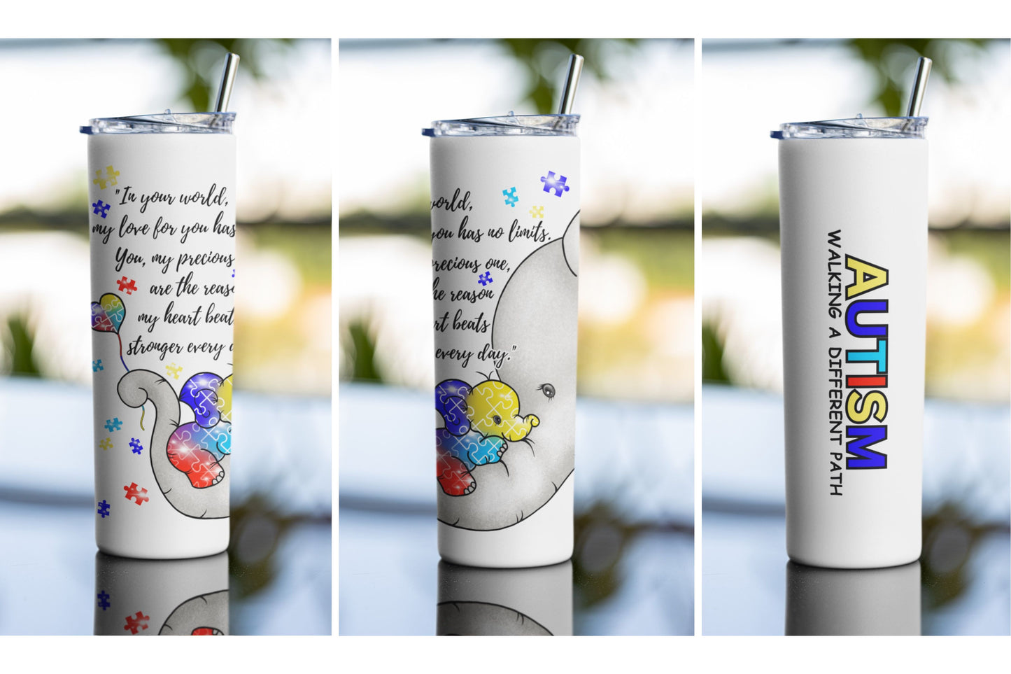 AUTISM Awareness Tumbler - Personalized