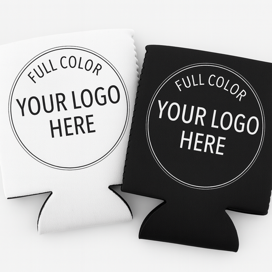 Custom Logo Can Cooler – Personalized Business Branding & Party Favors
