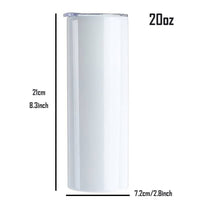 Custom 20oz Tumbler – Buy 1 Get 1 Free | Fully Personalized UV DTF Cup