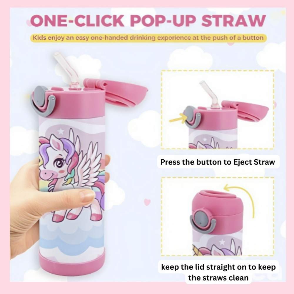 12 OZ KIDS TUMBLER with POPULAR THEMES - Buy 1 Get 1 Free