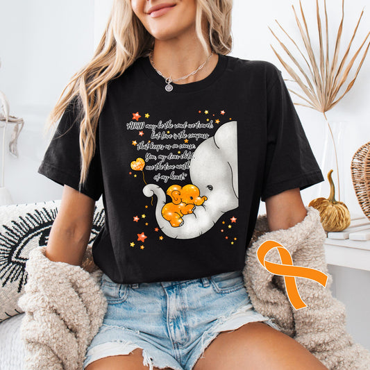ADHD Awareness Shirt – Elephant Mom and Baby | Support Neurodiversity | Bella+Canvas Tee