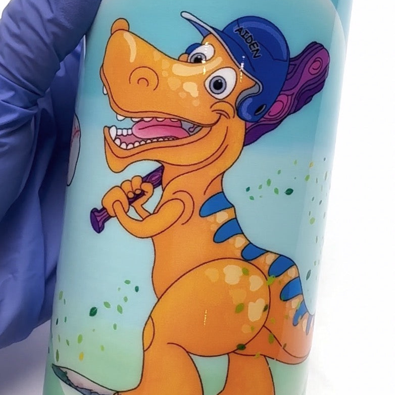 Dinosaur Tumbler - Personalized