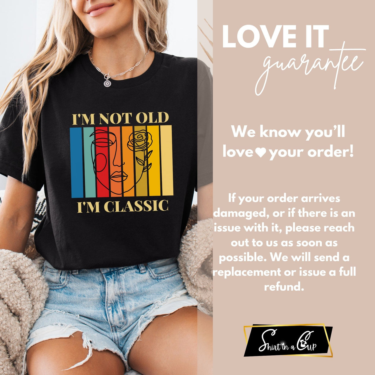 {{ product.title }} – Custom Product by ShirtInACup