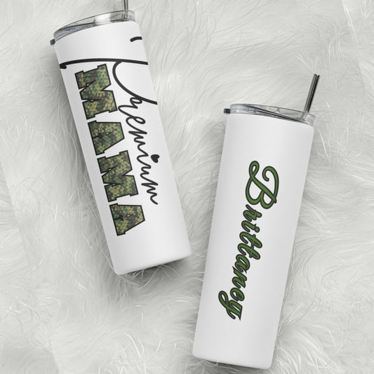 Camo Print Tumbler - Personalized