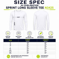 Custom High Visibility Long Sleeve Performance Shirt | Moisture-Wicking Safety Tee
