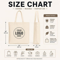 Bulk Custom Canvas Tote Bags