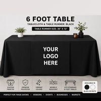 Custom Table Runner | Personalized Full Color Table Runner