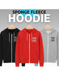 Premium Super-Soft Zip-Up Hoodie – Custom Print + Bundle Deals