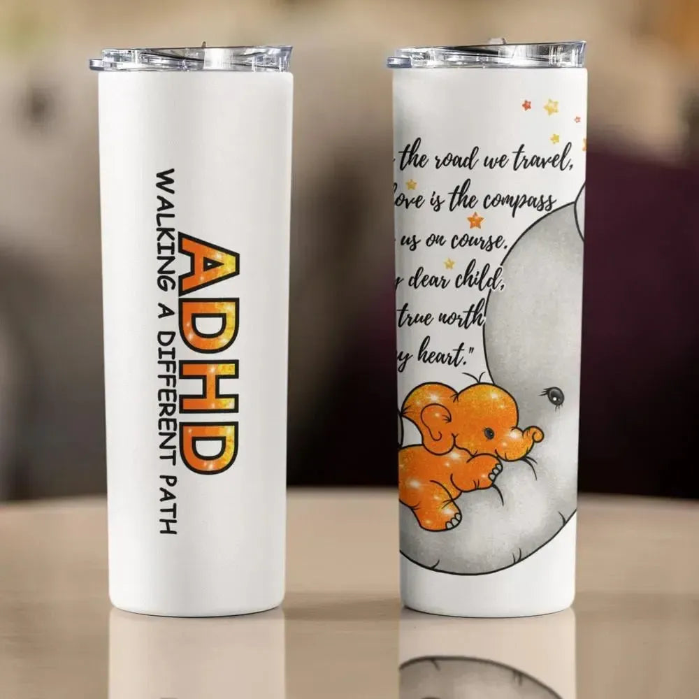 ADHD Awareness Tumbler - Personalized-Shirt in a Cup