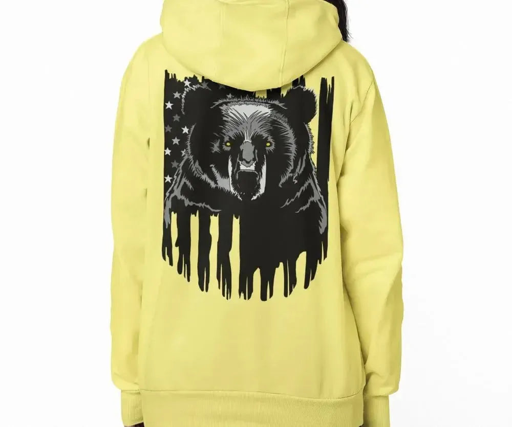 American BEAR - Soft Premium Hoodies (Full-Zip)-Shirt in a Cup