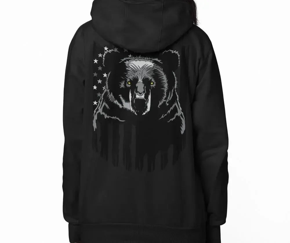 American BEAR - Soft Premium Hoodies (Full-Zip)-Shirt in a Cup