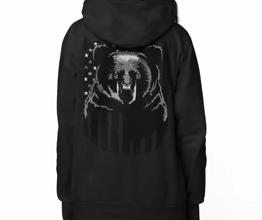 American BEAR - Soft Premium Hoodies (Full-Zip)-Shirt in a Cup