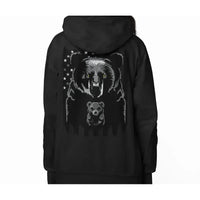 American Dad Bear - Premium Soft Hoodies (Full-Zip)-Shirt in a Cup