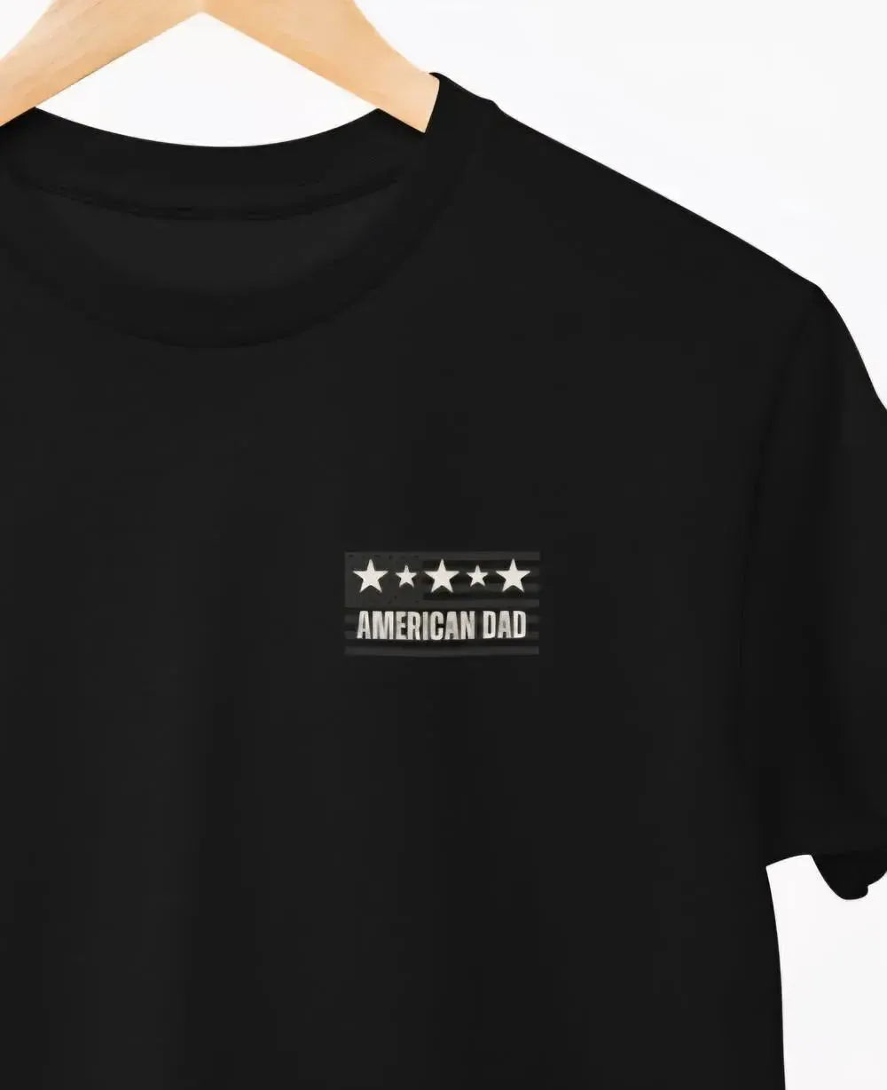 American Dad Shirt – “You Can’t Scare Me, I Have Kids” – Funny Father’s Day Tee-Shirt in a Cup