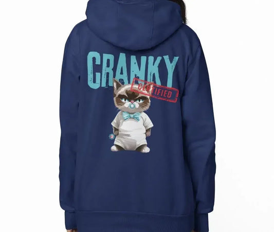 CERTIFIED CRANKY - Hoodies (Full-Zip)-Shirt in a Cup