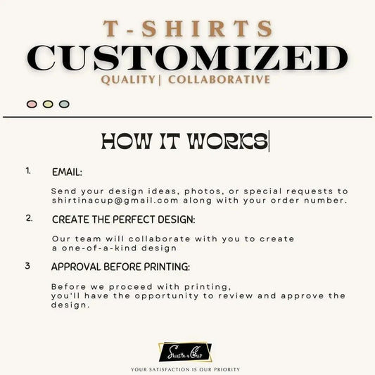 CUSTOMIZED - SHIRTS-Shirt in a Cup
