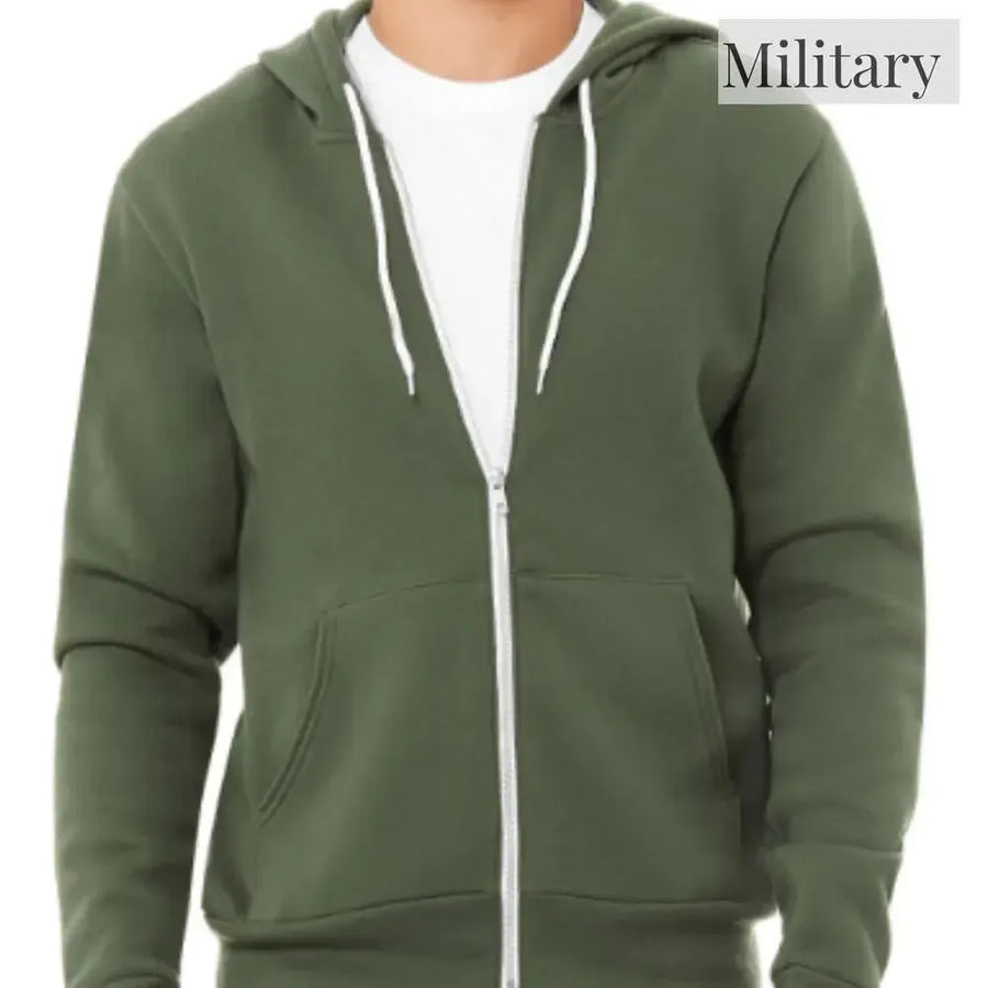 CUSTOMIZED - Super Soft Premium FULL-ZIP Hoodies (UNISEX)-Shirt in a Cup