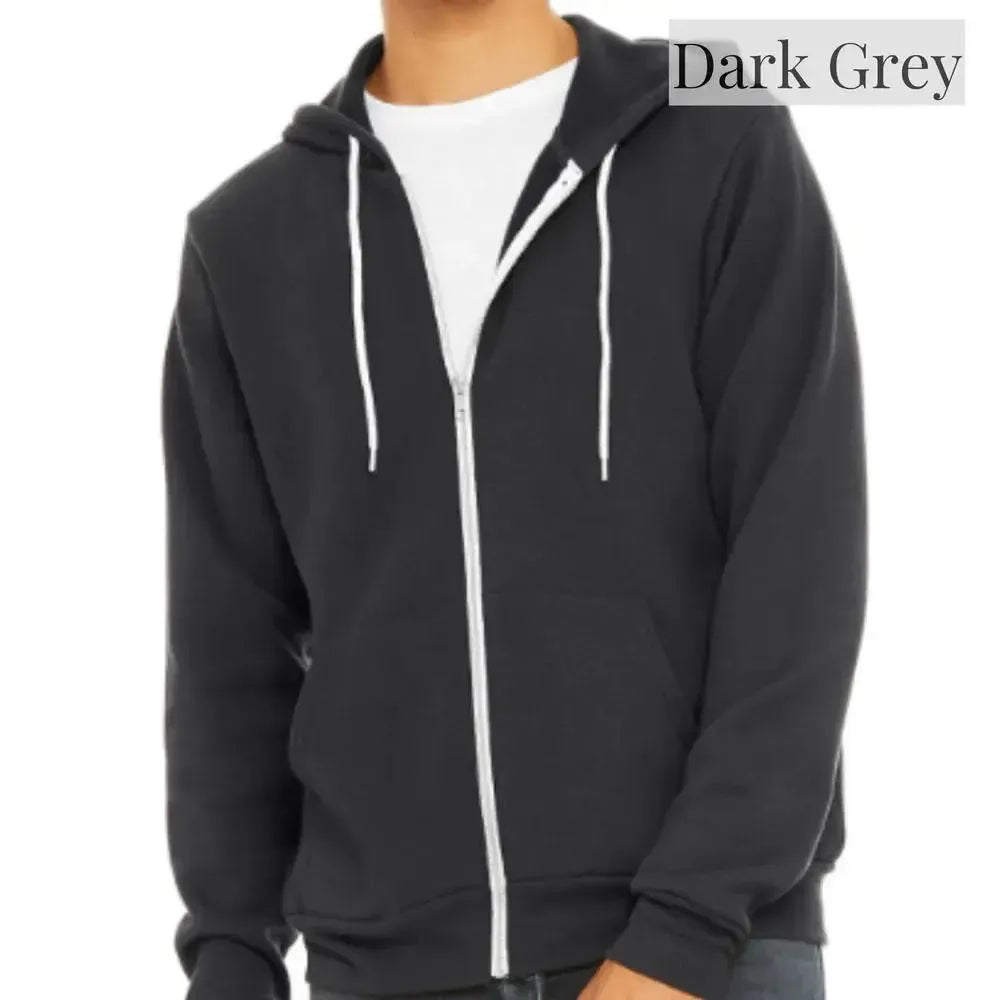 CUSTOMIZED - Super Soft Premium FULL-ZIP Hoodies (UNISEX)-Shirt in a Cup