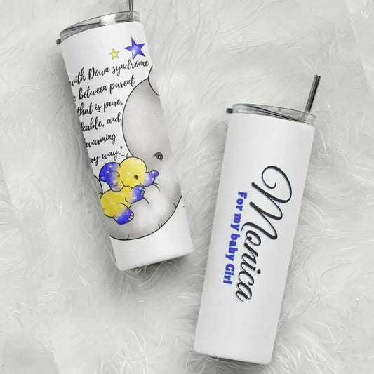DOWN SYNDROME Awareness Tumbler - Personalized-Shirt in a Cup
