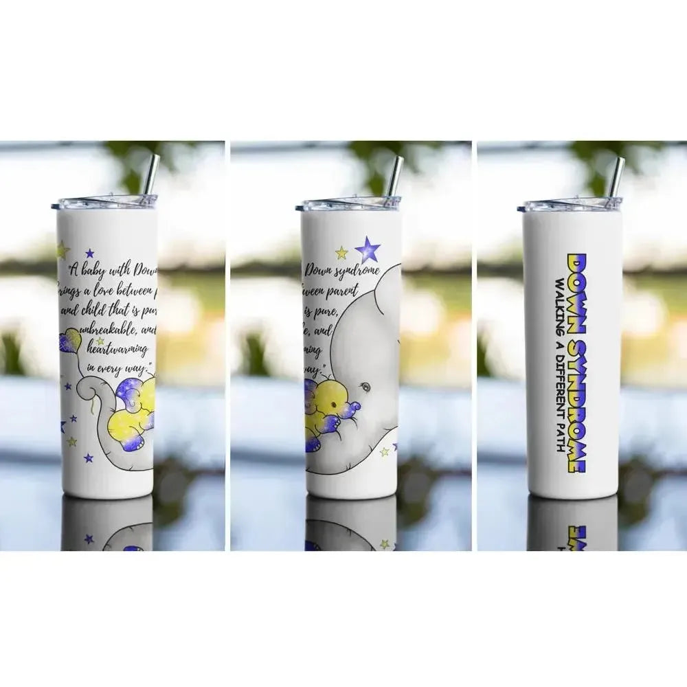 DOWN SYNDROME Awareness Tumbler - Personalized-Shirt in a Cup