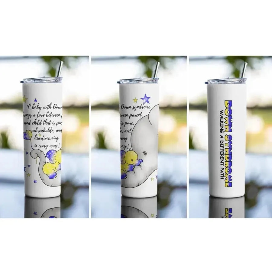 DOWN SYNDROME Awareness Tumbler - Personalized-Shirt in a Cup