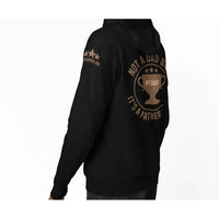 Funny Dad Zip-Up Hoodie – “Not a Dad Bod, It’s a Father Figure” – Super Soft-Shirt in a Cup