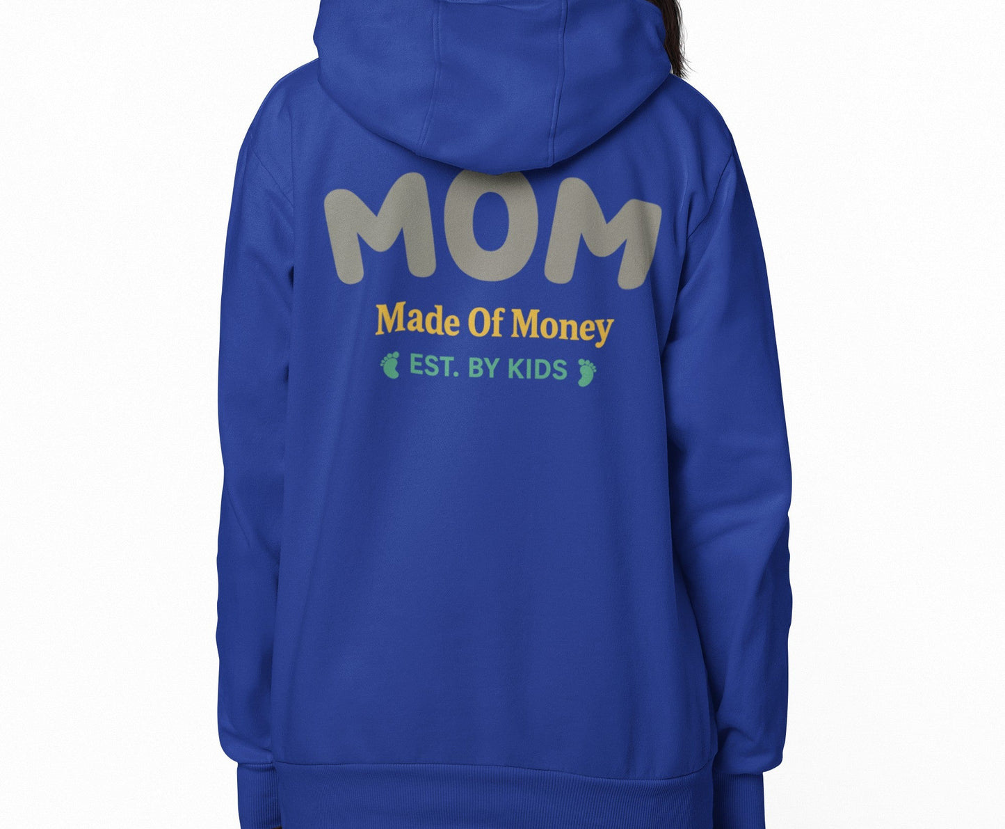 MOM (Made of Money) Funny - Premium Soft Hoodies (Full-Zip)