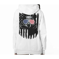 Independence Bear – Premium Soft Hoodies (Full-Zip)-Shirt in a Cup