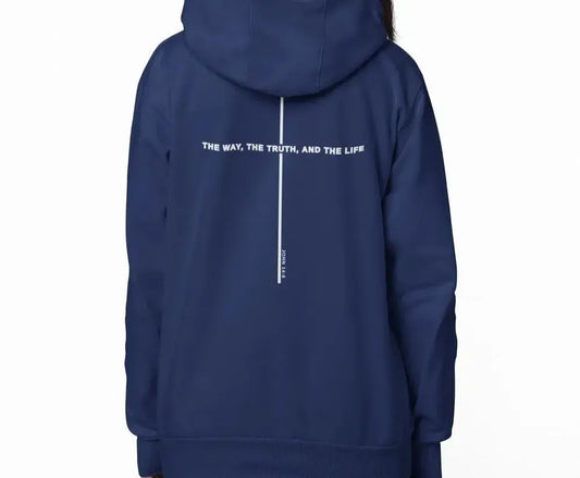 John 14:6 - Premium Soft Hoodies (Full-Zip)-Shirt in a Cup