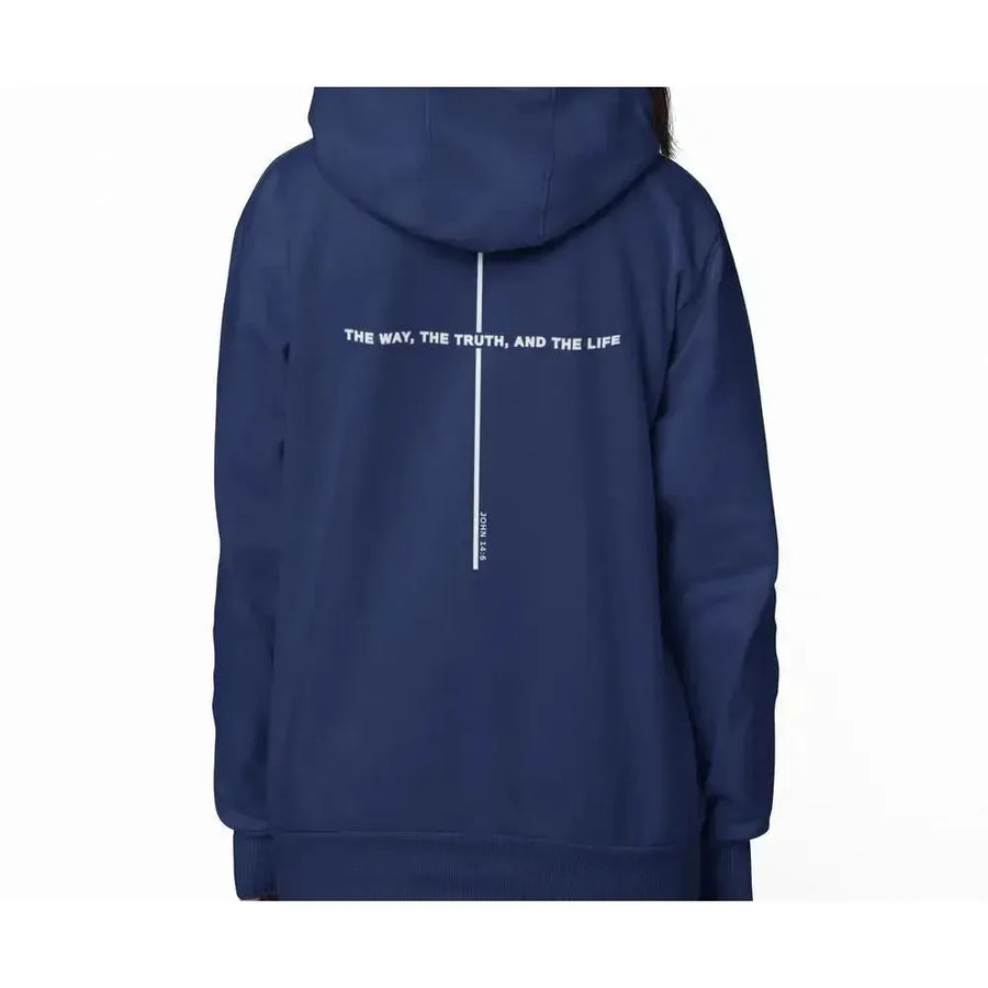 John 14:6 - Premium Soft Hoodies (Full-Zip)-Shirt in a Cup
