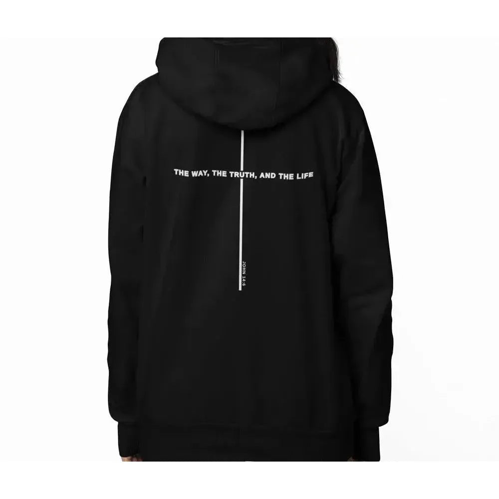 John 14:6 - Premium Soft Hoodies (Full-Zip)-Shirt in a Cup