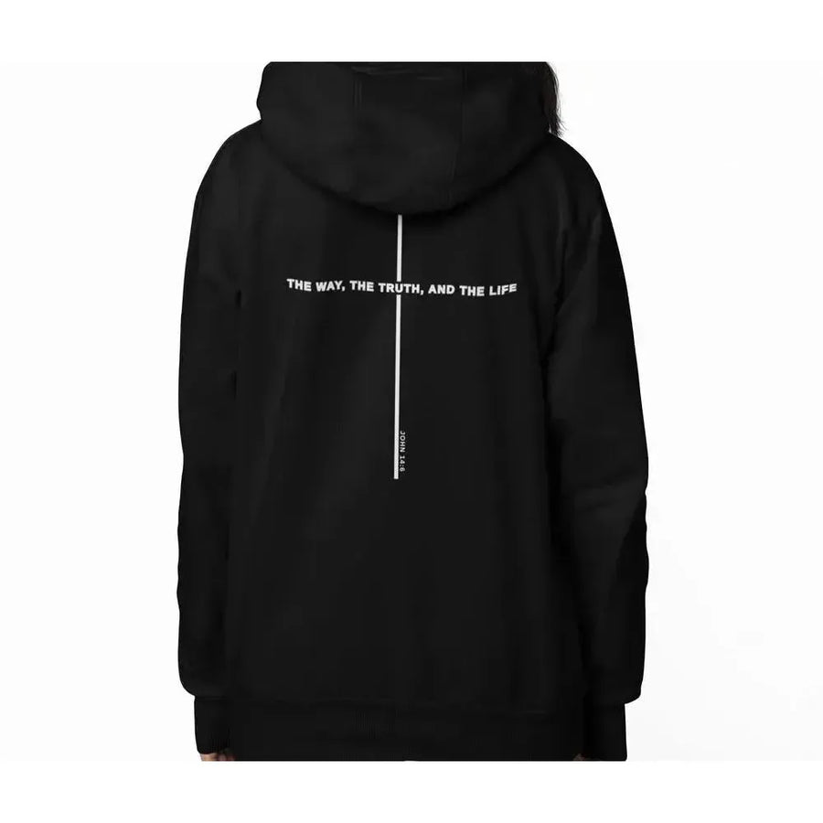 John 14:6 - Premium Soft Hoodies (Full-Zip)-Shirt in a Cup