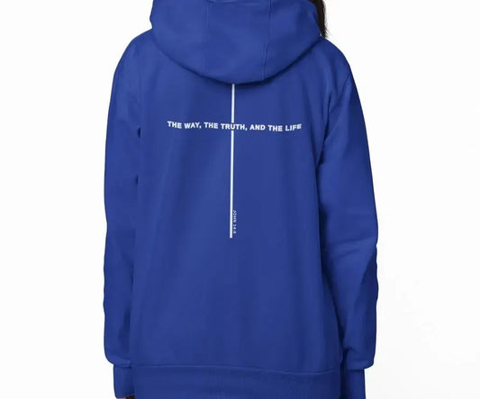 John 14:6 - Premium Soft Hoodies (Full-Zip)-Shirt in a Cup
