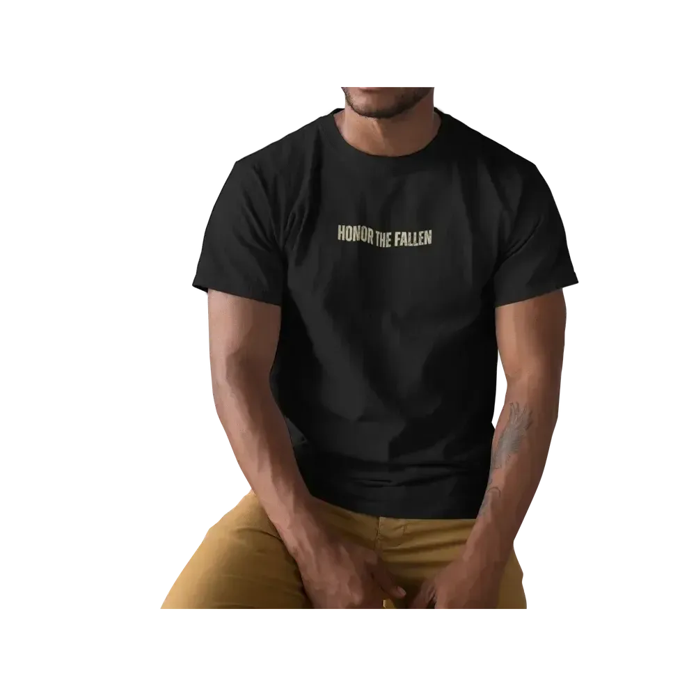 Memorial Day Shirt – Honor the Fallen | They Become Legends | Patriotic Military Tribute Tee-Shirt in a Cup