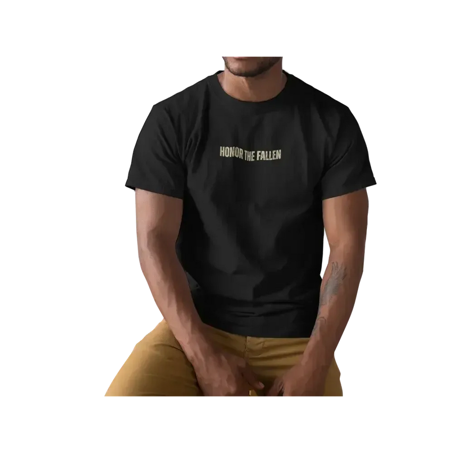 Memorial Day Shirt – Honor the Fallen | They Become Legends | Patriotic Military Tribute Tee-Shirt in a Cup