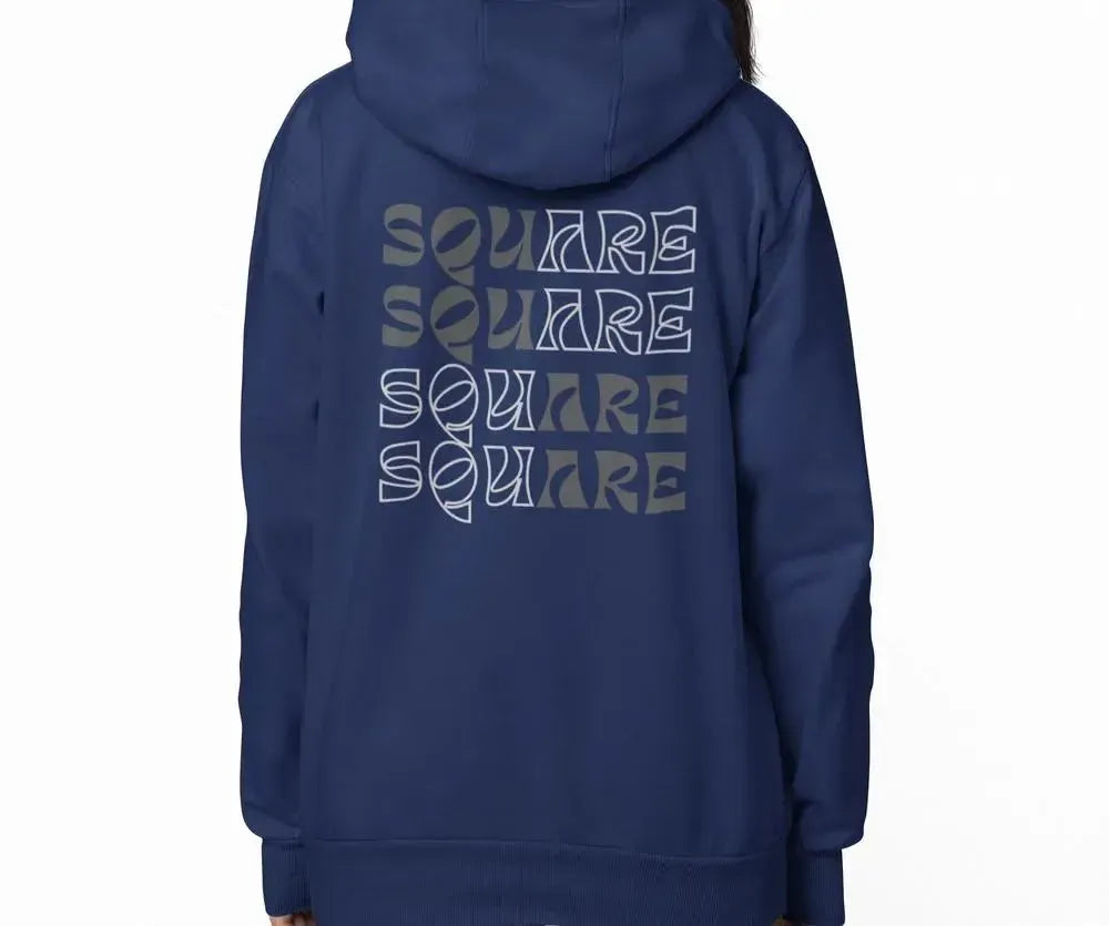 Minimalist Design (Square) - Super Soft Premium Hoodies (Full-Zip)-Shirt in a Cup