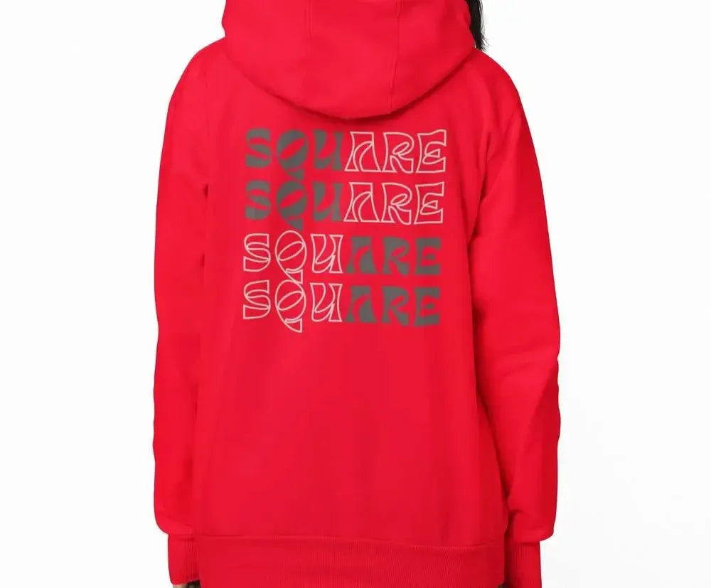 Minimalist Design (Square) - Super Soft Premium Hoodies (Full-Zip)-Shirt in a Cup