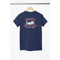 MOM funny (SLEEP LIKE HUBBY) - Soft Premium Shirts-Shirt in a Cup