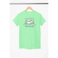 MOM funny (SLEEP LIKE HUBBY) - Soft Premium Shirts-Shirt in a Cup