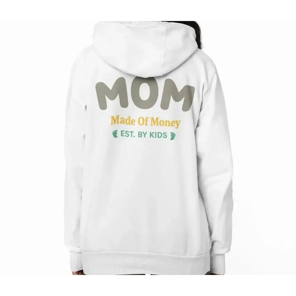 MOM (Made of Money) Funny - Premium Soft Hoodies (Full-Zip)-Shirt in a Cup