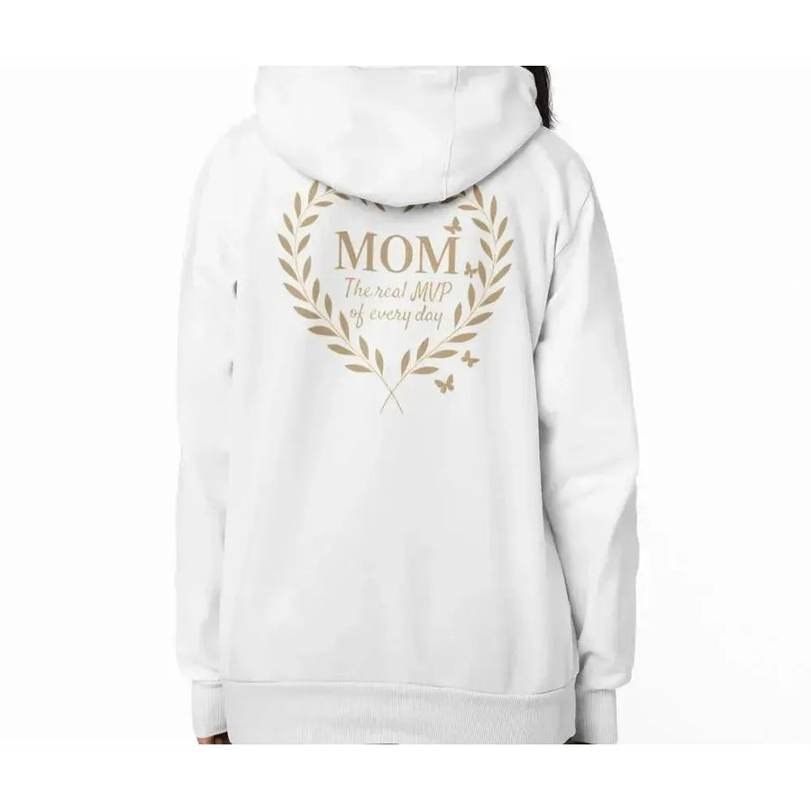 MOM (MVP) - Premium Soft Hoodies (Full-Zip)-Shirt in a Cup