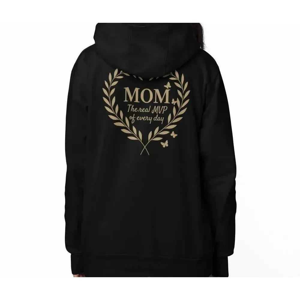 MOM (MVP) - Premium Soft Hoodies (Full-Zip)-Shirt in a Cup